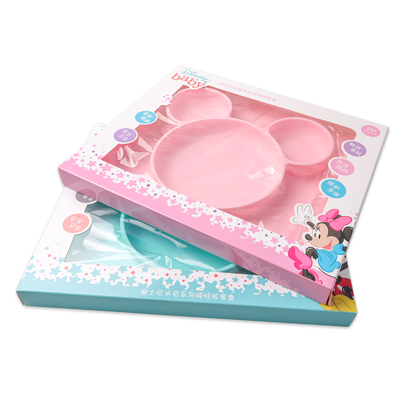 Pure silicone dinner plate