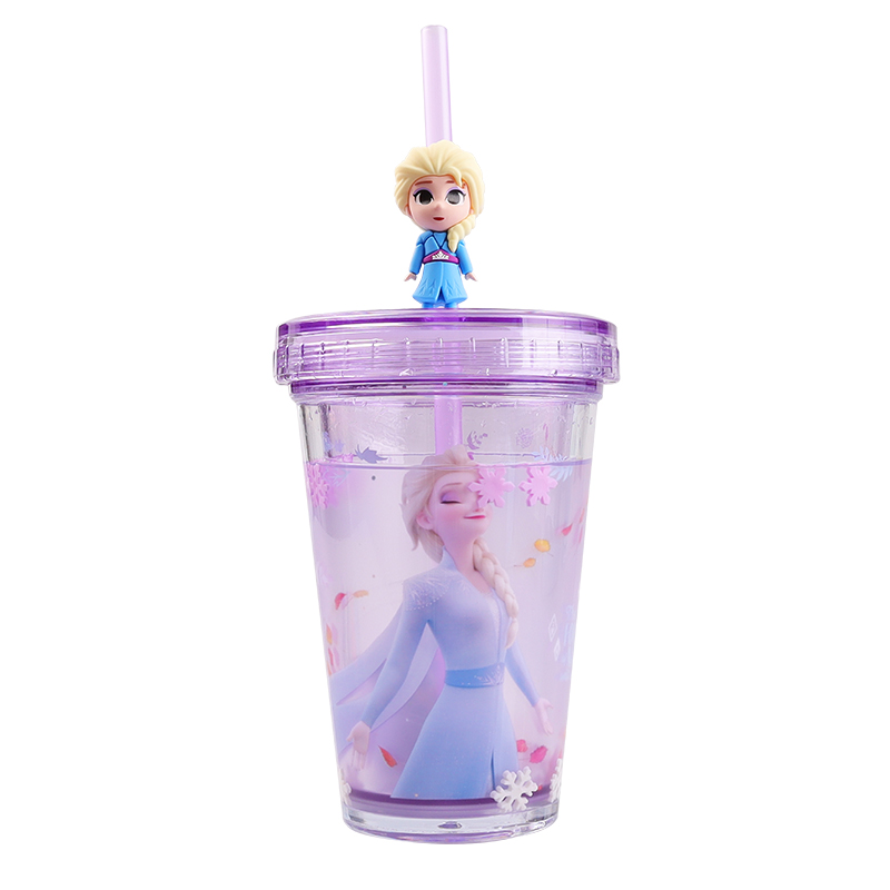 3D straw floating cup